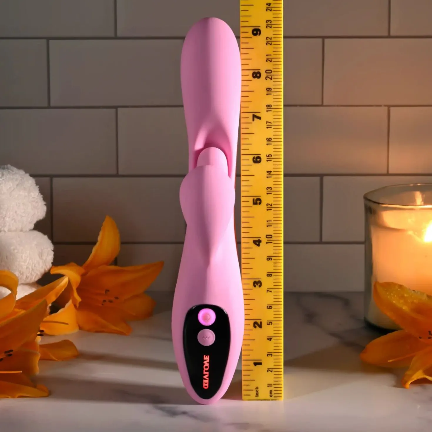 Evolved - Vibromasseur Push The Button - Rose