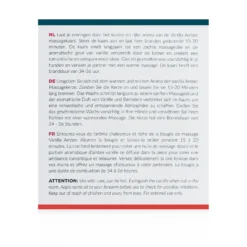 Exotiq - Bougie de massage ambre à la vanille - 200 g