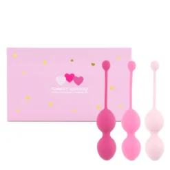 FeelzToys – FemmeFit Kit d’Entraînement Kegel – 3 Pièces