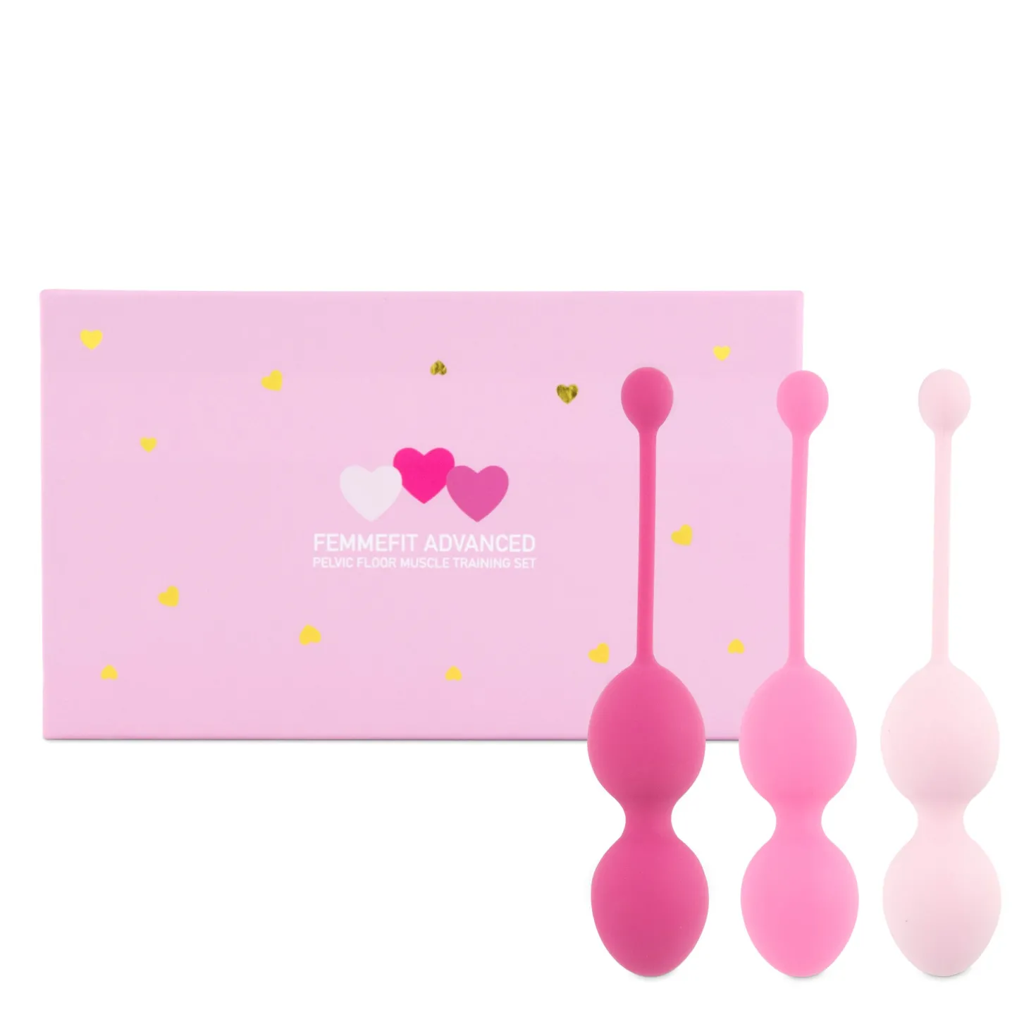 FeelzToys – FemmeFit Kit d’Entraînement Kegel – 3 Pièces