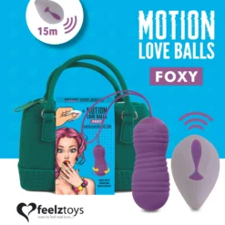 FeelzToys – Foxy Motion Love Balls – Télécommandées