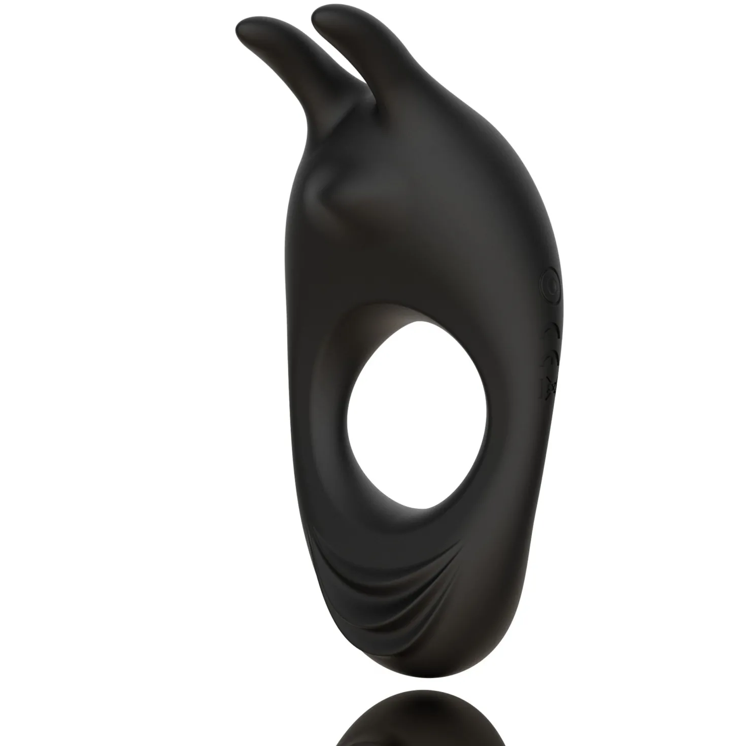 FeelzToys - Zeus Dual Vibe Cock Ring Black
