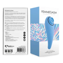 FemmeGasm Tapp 2 - Stimulateur clitoridien - Bleu