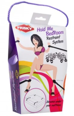 Frisky - Ensemble de Bondage pour Lit Hold Me - Noir