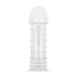 Gaine à penis à Côtes - Transparent