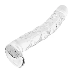Gildo - No. 36 Gode en Verre Texturé - 19 cm