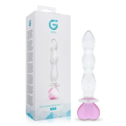 Gildo - No. 35 Gode Verre Forme Cœur - 18 cm