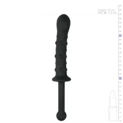 Gode avec poignée The Handler Noir - 25 cm