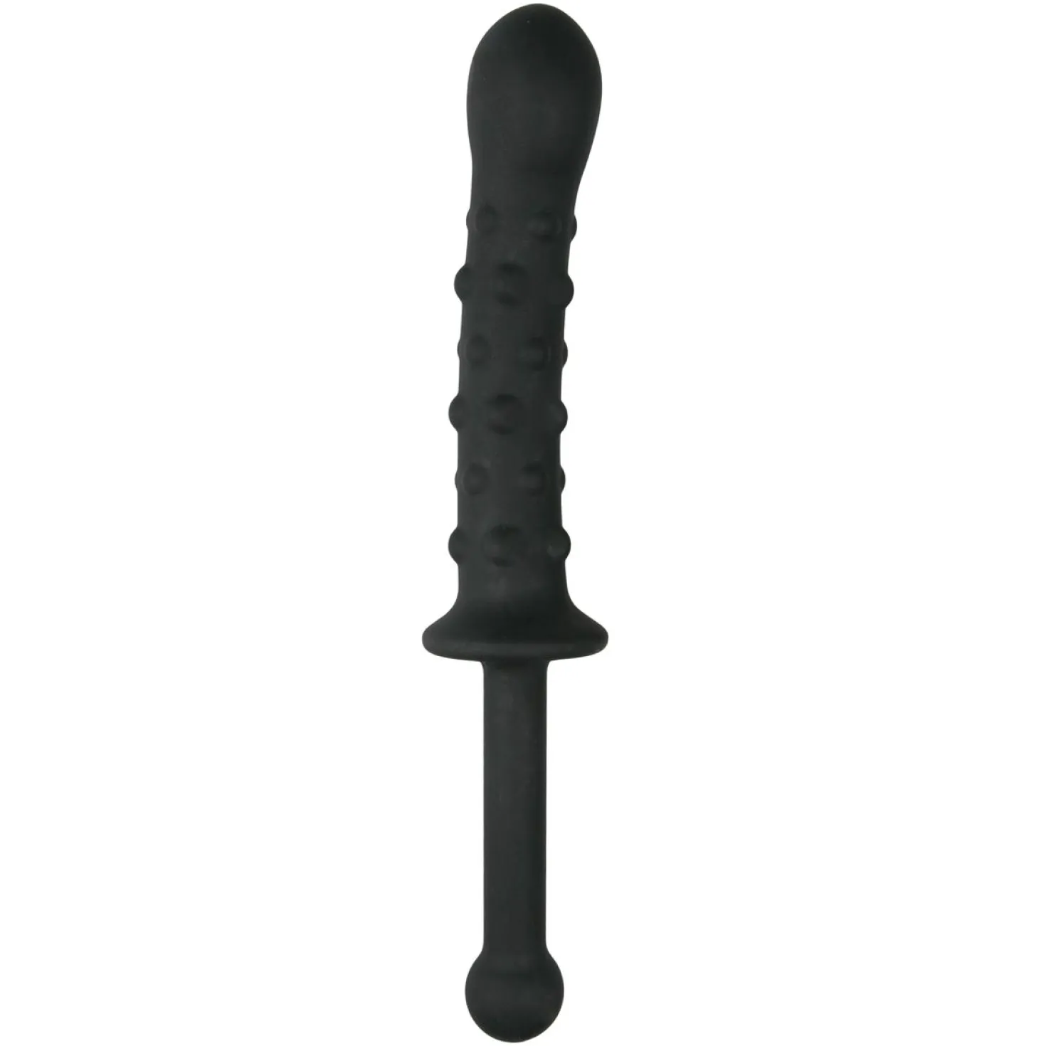 Gode avec poignée The Handler Noir - 25 cm