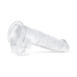 Gode en Gelée avec Testicules - 13,5 cm