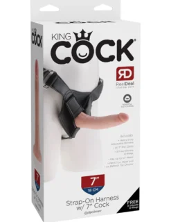 Gode King Cock Harnais fixable - 18 cm