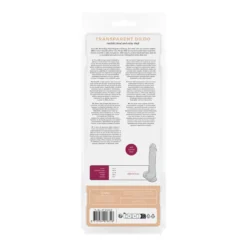 Godemiché en gel avec testicules - 19 cm