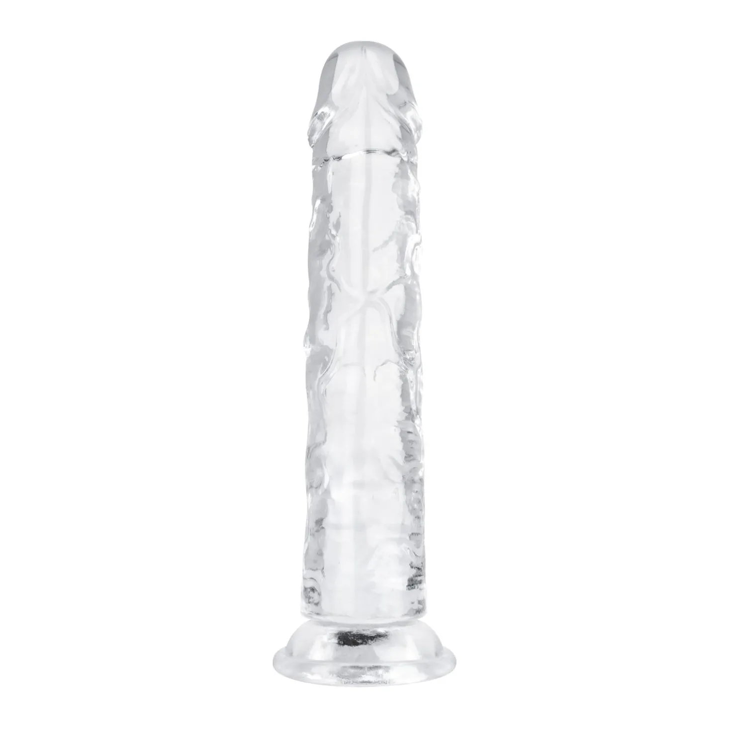 Godemiché en gel sans testicules - 18 cm