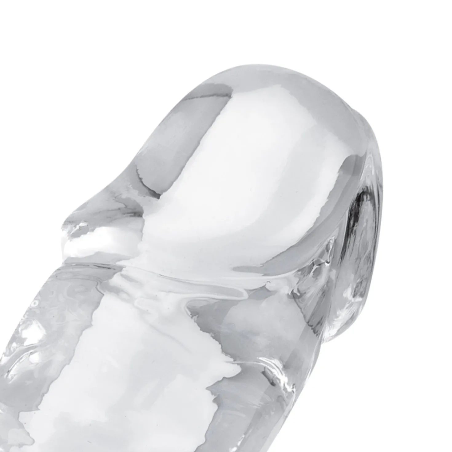 Godemiché en gel sans testicules - 18 cm