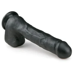 Godemichet noir réaliste - 29,5