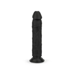 Godemiché sans testicules 17,5 cm - noir