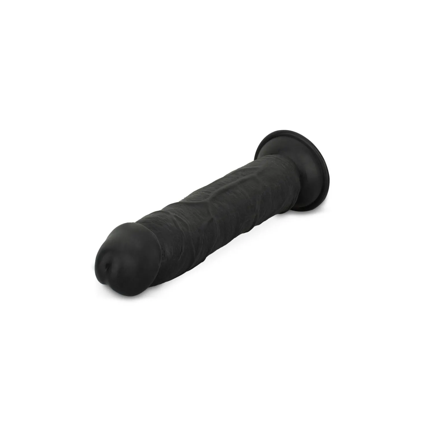 Godemiché sans testicules 17,5 cm - noir