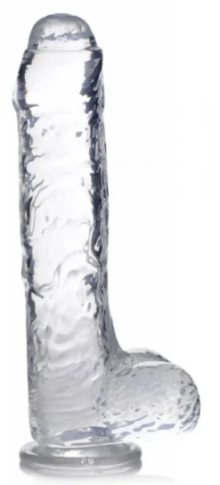Gode transparent Jock C-Thru - 25 cm.