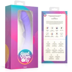 Good Vibes Only - Flax Godemiché vibrant avec stimulateur du point G