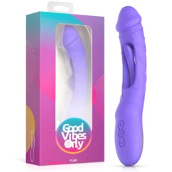 Good Vibes Only - Flax Godemiché vibrant avec stimulateur du point G