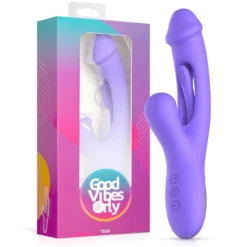 Good Vibes Only - Tess Vibromasseur Lapin avec Stimulateur du Point G