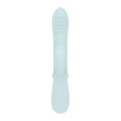 Good Vibes Only - Triple Stimulation Vibe - Soft Silicone - Bleu