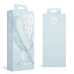 Good Vibes Only - Triple Stimulation Vibe - Soft Silicone - Bleu
