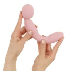 Good Vibes Only - Vibromasseur Baguette Double Face - Soft Silicone - Rose