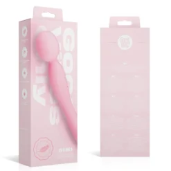 Good Vibes Only - Vibromasseur Baguette Double Face - Soft Silicone - Rose