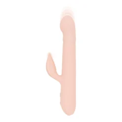 Good Vibes Only - Vibromasseur Poussant - Silicone Doux - Rose