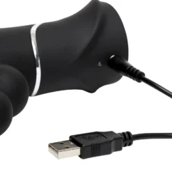 Happy Rabbit – Triple Curve Rabbit Vibrator – Noir