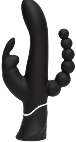 Happy Rabbit – Triple Curve Rabbit Vibrator – Noir