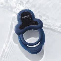 HoneyPlayBox - Anello-Controlé par App Anneau Vibrant Double avec Stimulate