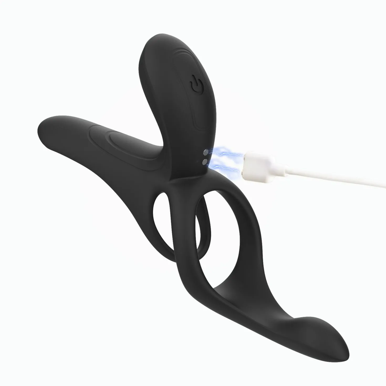 HoneyPlayBox - Pleasure Pivot Vibrateur Contrôlé par App pour Couples Noir