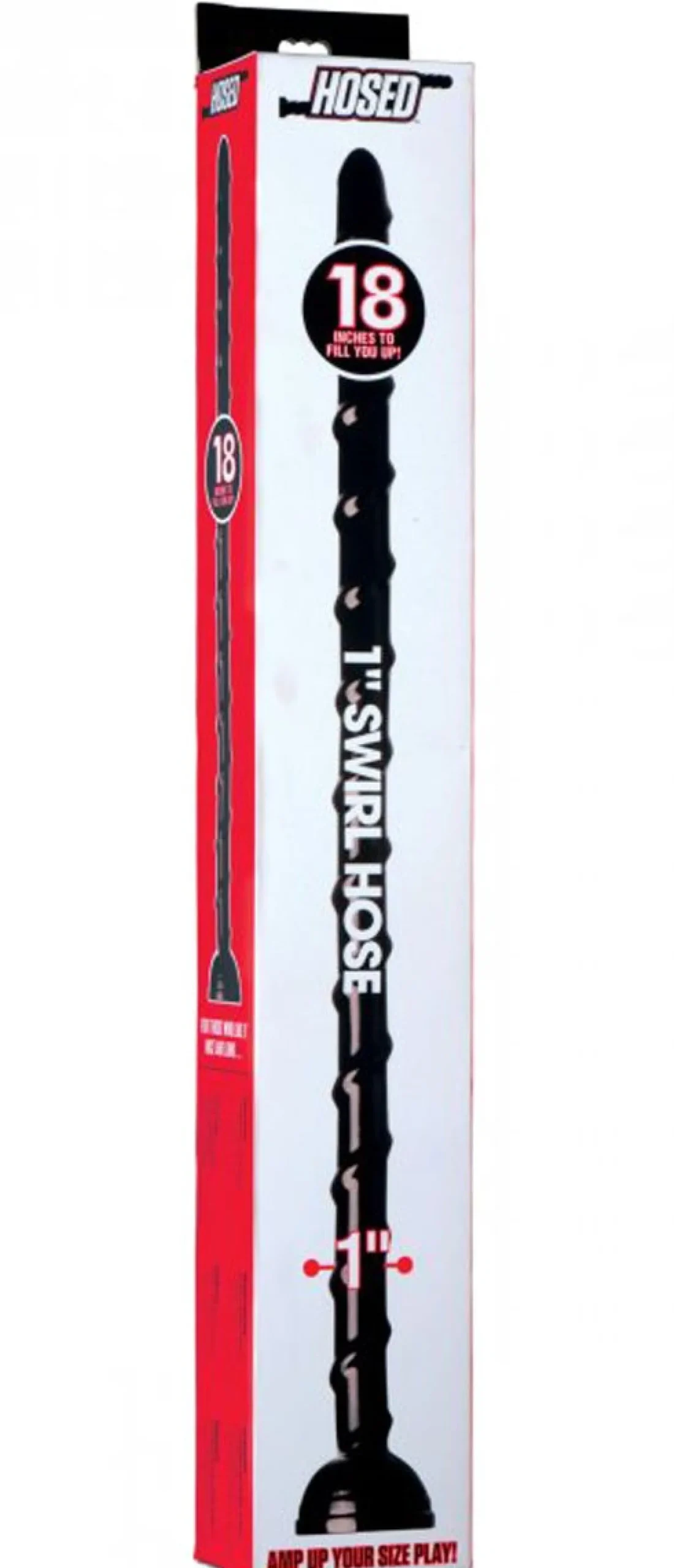 Hosed - Serpent anal mince Swirl - 18 pouces