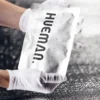 Hueman - Cockring vibrant avec bras de stimulation "Solar "- Bleu