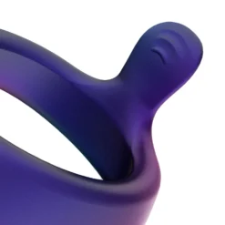 Hueman - Cockring vibrant avec bras de stimulation 