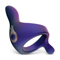 Hueman - Cockring vibrant avec bras de stimulation 