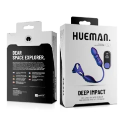 Hueman - Deep Impact Anneau Cock & Ball - Stimulateur Prostatique Actif