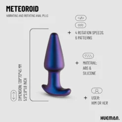 Hueman - Plug anal spécial anulingus Meteroid