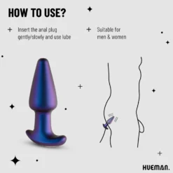 Hueman - Plug anal spécial anulingus Meteroid