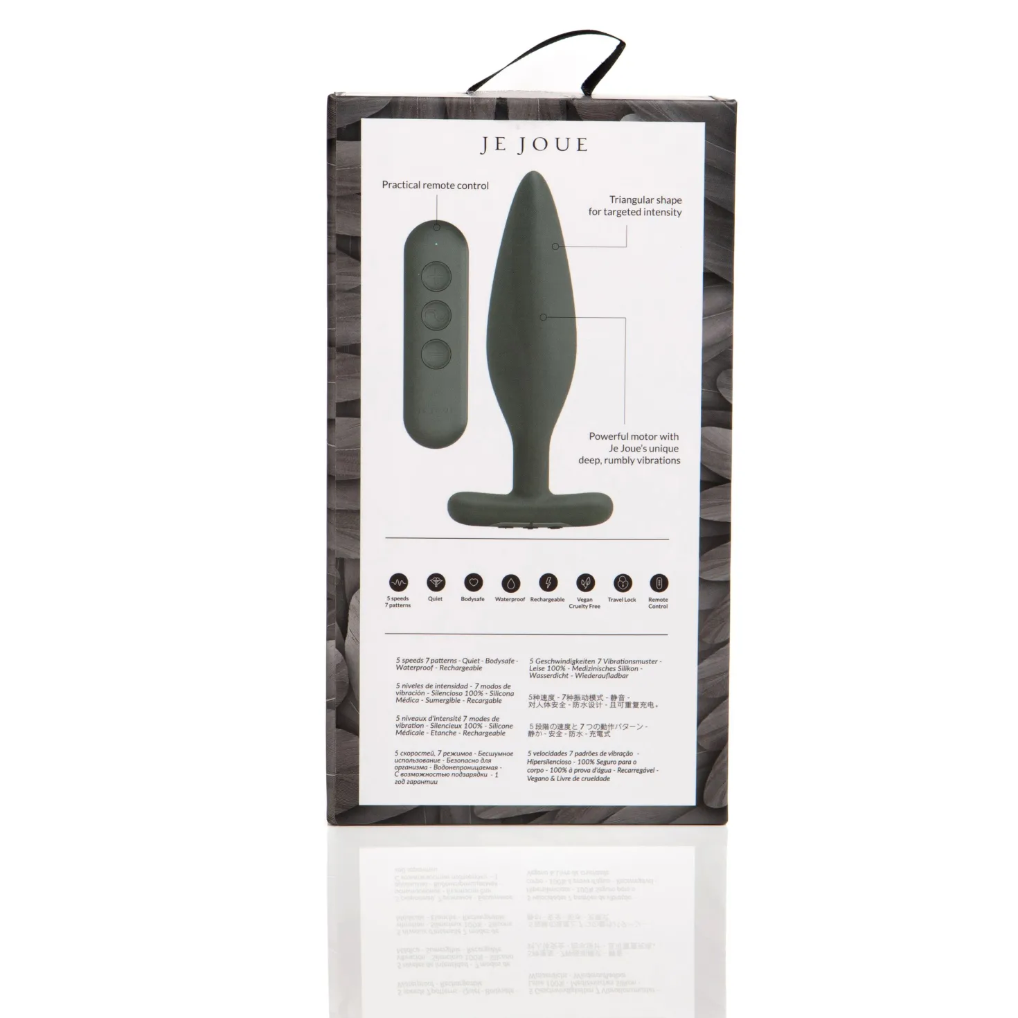 Je Joue - Egon Butt Plug with Remote Control