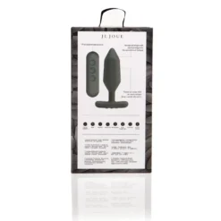Je Joue - Onyx Butt Plug with Remote Control