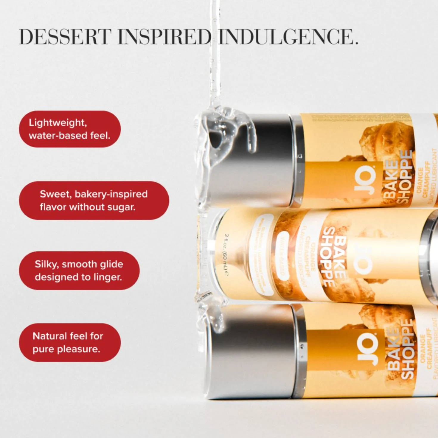 JO - Bake Shoppe Orange Creampuff Lubrifiant - 60ml