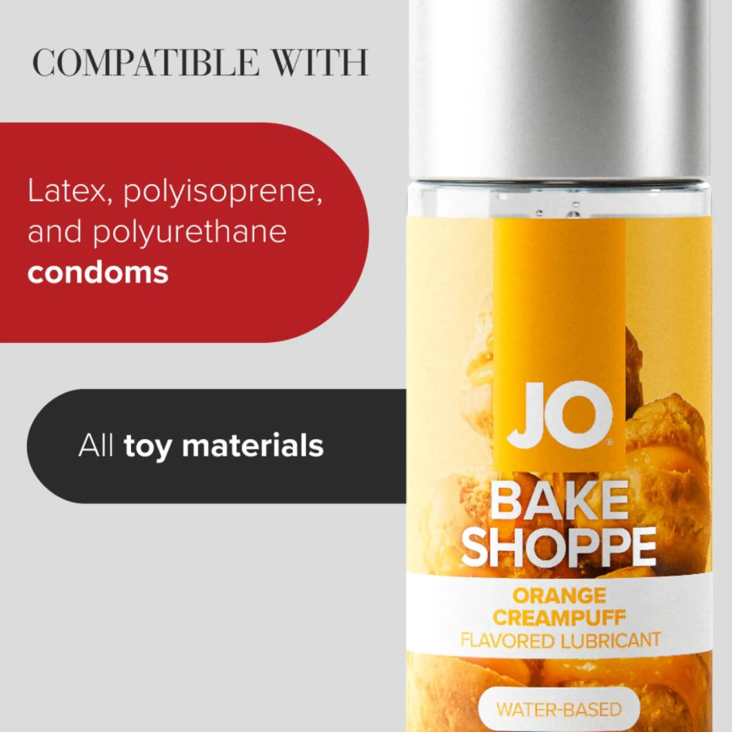 JO - Bake Shoppe Orange Creampuff Lubrifiant - 60ml