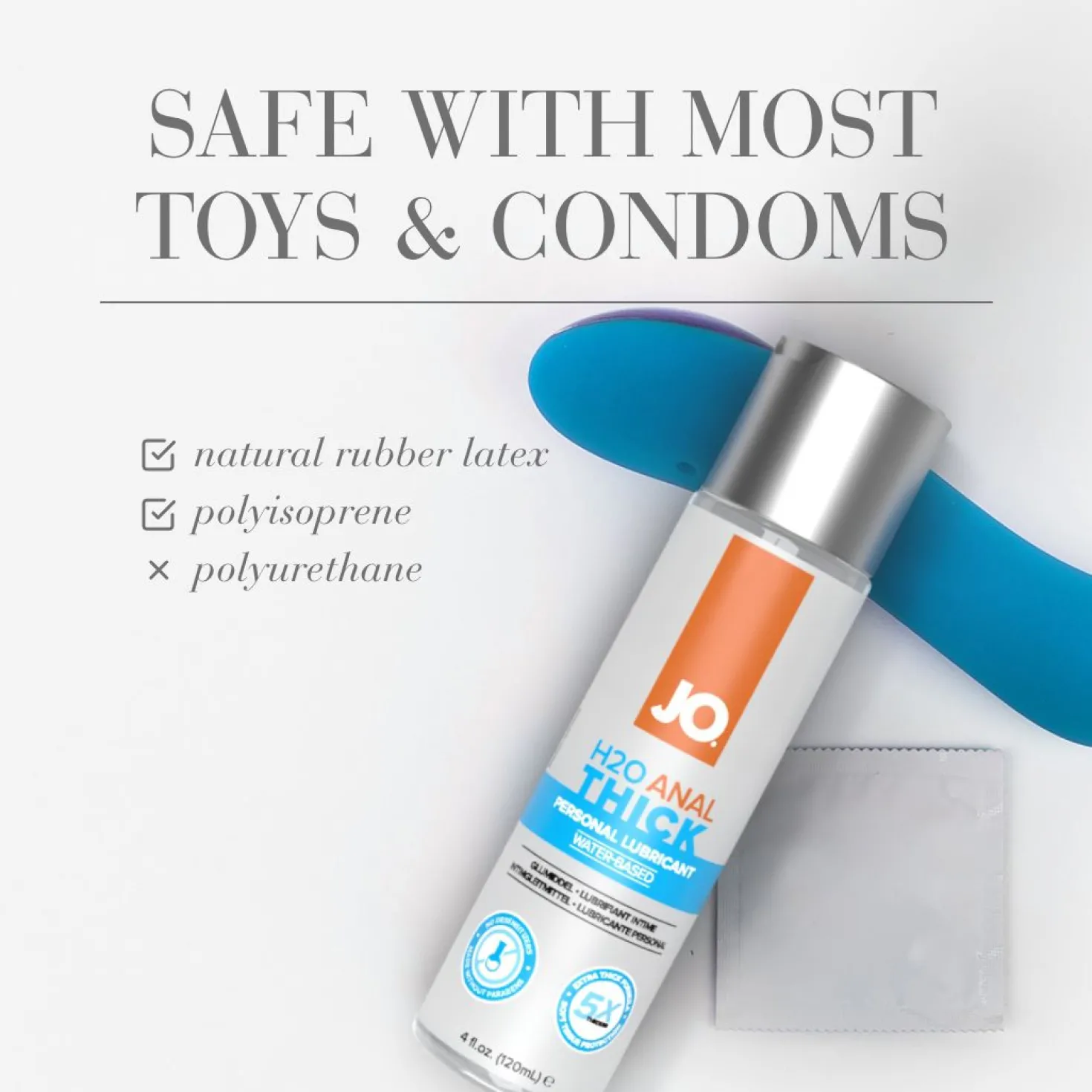 JO - H2O Lubrifiant Anal Thick - 120 ml
