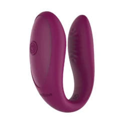 Le Jouet pour Deux par Adam & Eve - Stimulateur pour couple - Violet