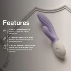 LELO - INA Twist Masseur Double Action - Lavender