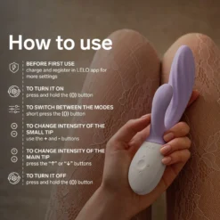 LELO - INA Twist Masseur Double Action - Lavender