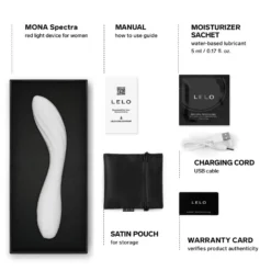 LELO - MONA Spectra Vibromasseur Point G - Contrôle par App